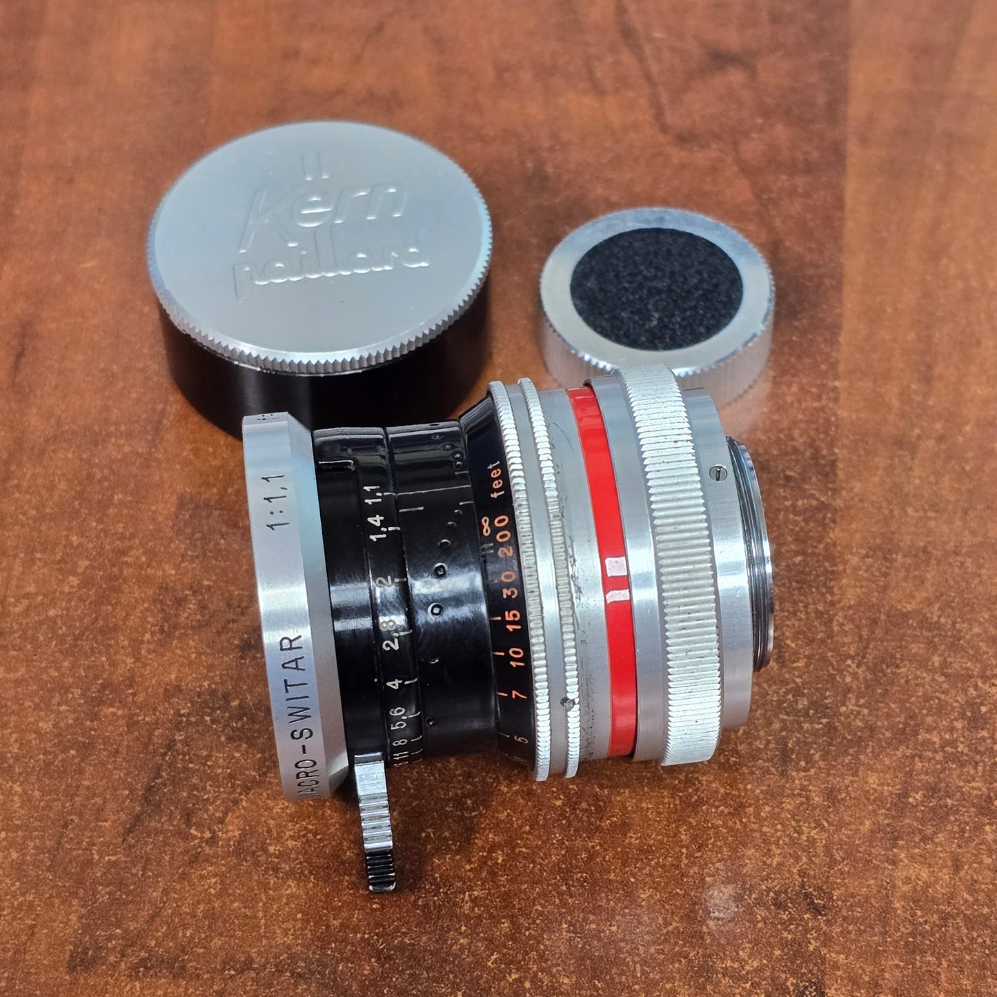 Switar 26mm Macro Preset f/1.1 H16 RX C-Mount Lens S# 1095401