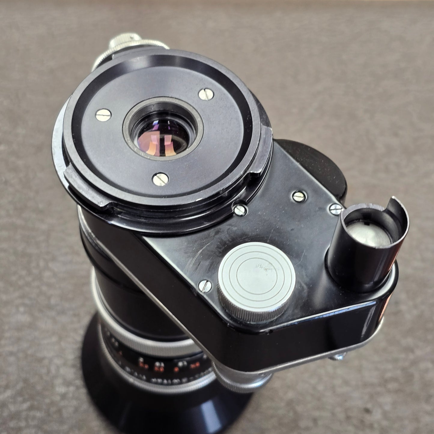 Bolex H16 SB 16mm Camera with 10x Viewfinder S# 300713 & Vario Switar 16-100mm POE Zoom Lens S# 1116622 Package