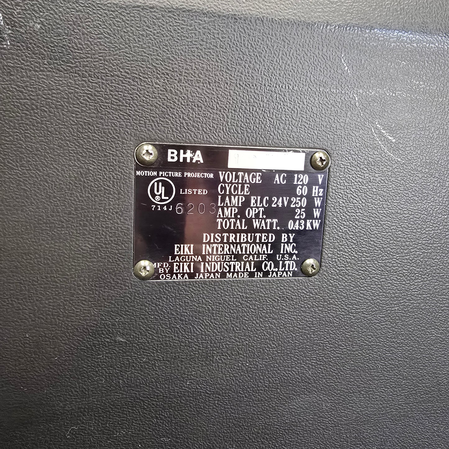 Eiki / Bell & Howell Filmosound 3585 16mm Autoload Sound Projector S# 12008