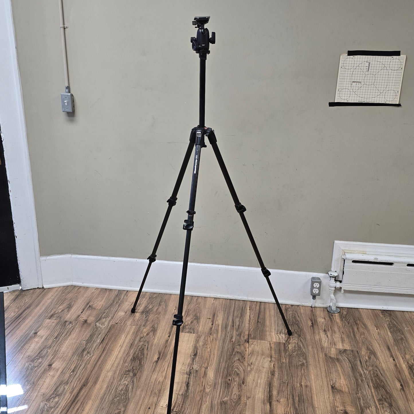 Manfrotto 190CX3 Carbon Fiber Legs with Manfrotto 498RC2 Ball Head