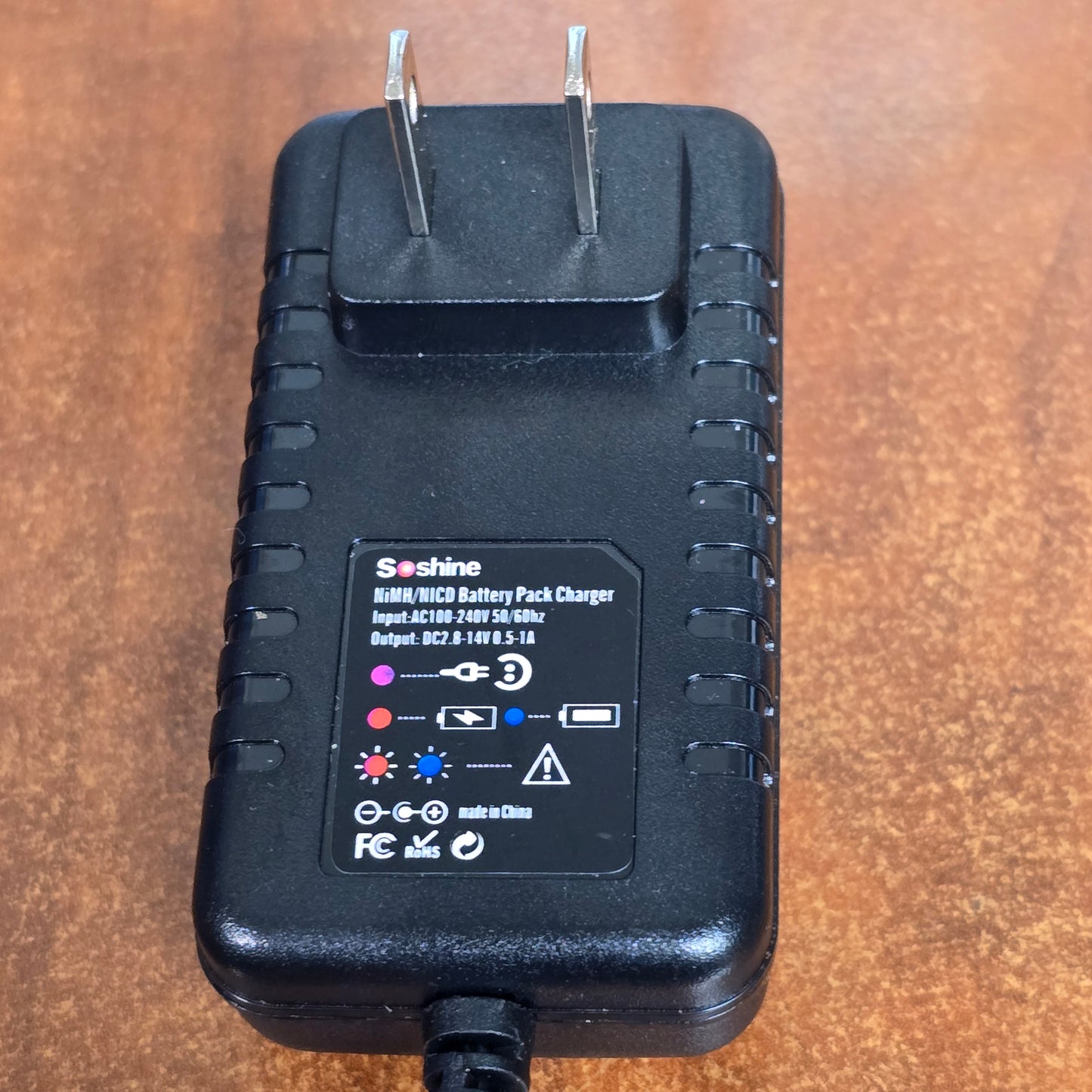 Soshine Smart Universal Intelligent Charger 2.4 Volts - 12 Volts NiMh / NiCad