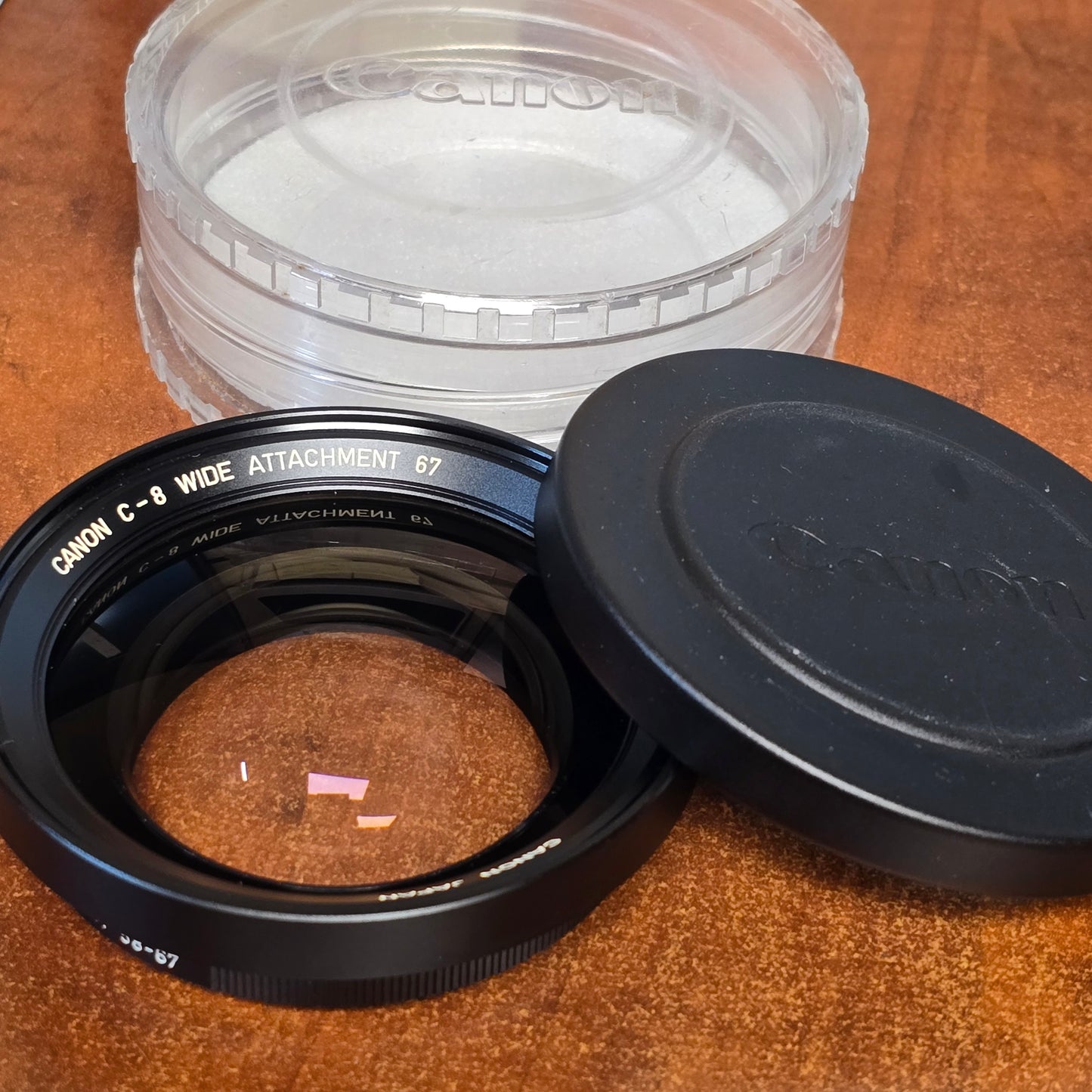 Canon C-8 Wide Angle Attachment 67mm for 814XLS / 1014XLS with Step Up Ring