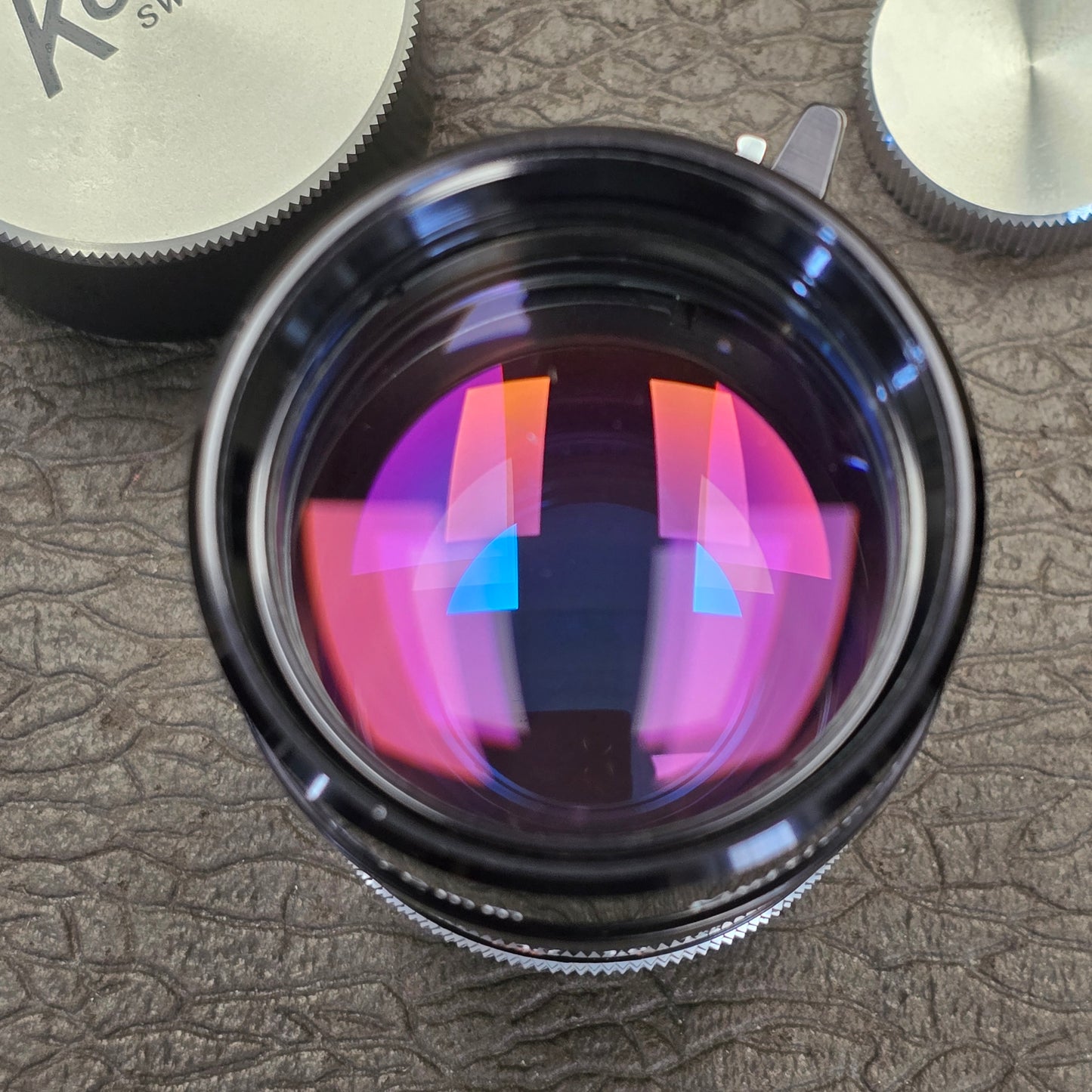 Switar 75mm Macro Preset f1.9 Multicoated C-Mount Telephoto Lens S# 1122331 (New)
