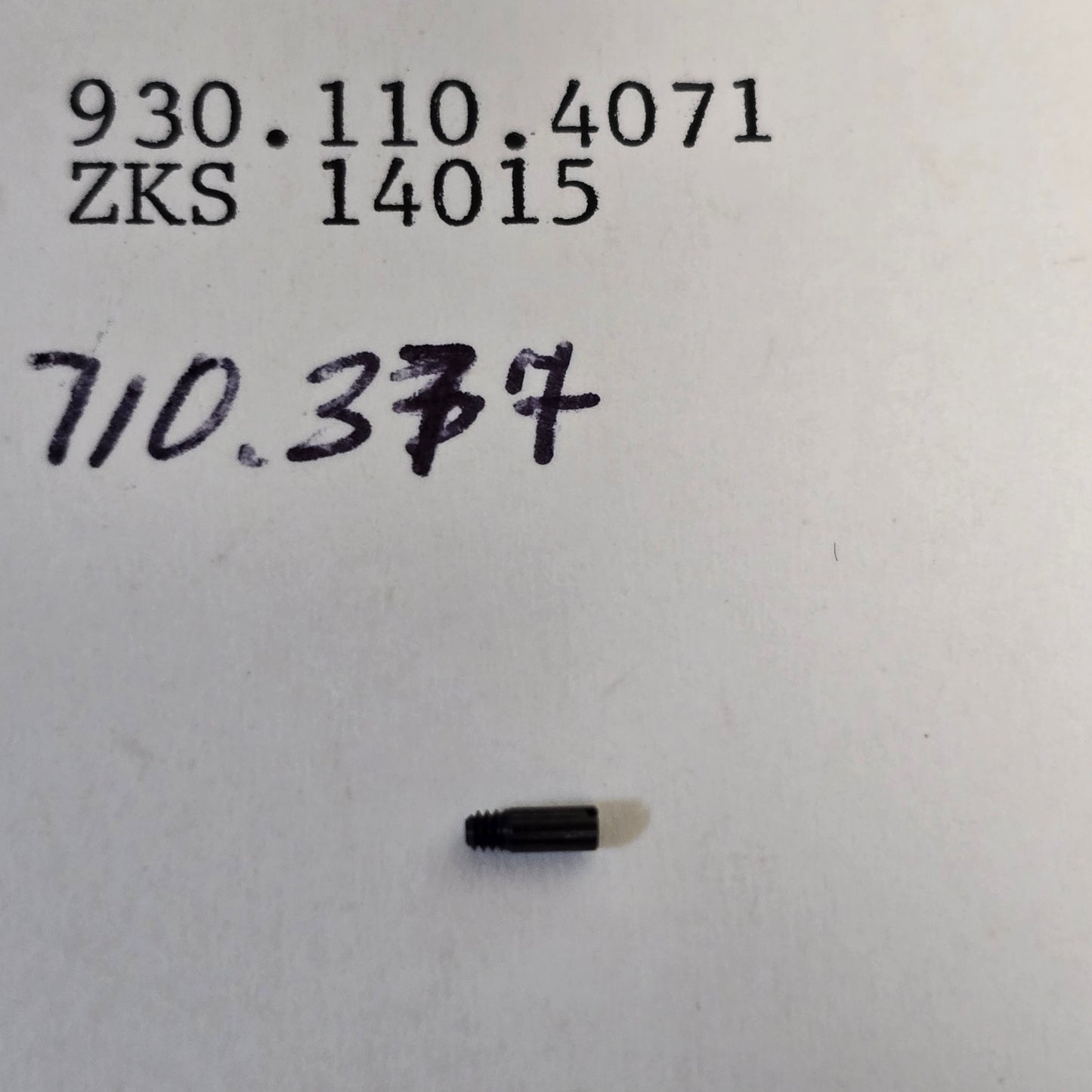 Switar 75mm Lens Special Iris Screw