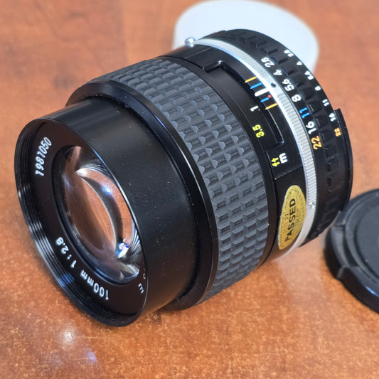 Nikon Series E 100mm f2.8 Lens S# 1981050
