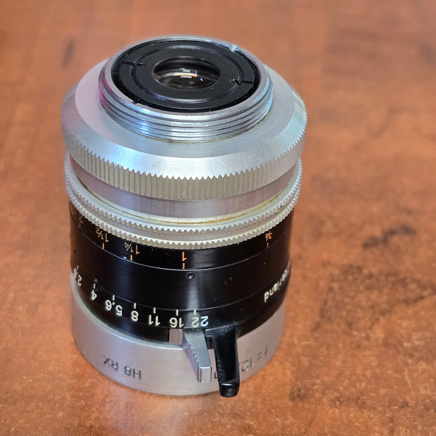 Macro Switar 12.5mm f1.3 H8 RX C-Mount Preset Lens S# 858532
