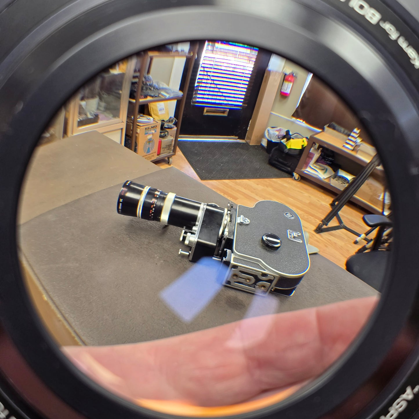 Bolex Aspheron Super Wide Angle 6.5mm Multicoated for Macro Switar 12.5-100mm lens S# 50748