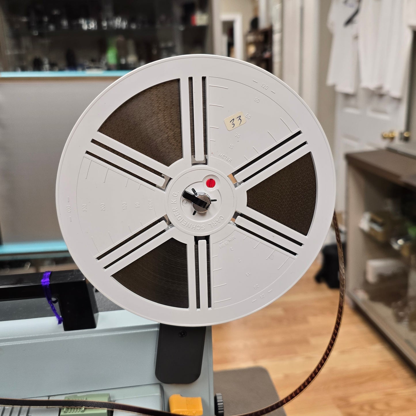 Elmo ST-1200 Magnetic Super 8mm Sound Projector S# 54611