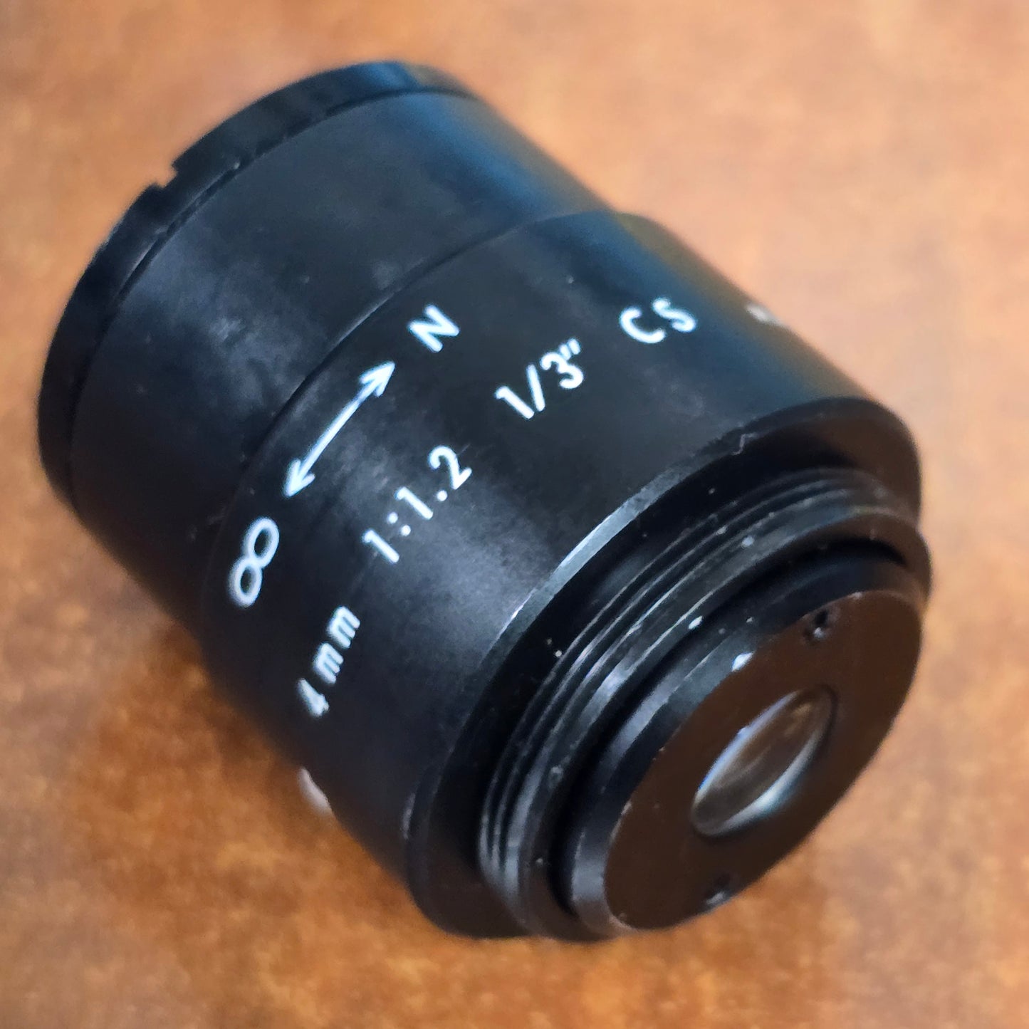 Computar 4mm 1:1.2 1/3" CS C-Mount CCTV Lens ( Lot of 3 )