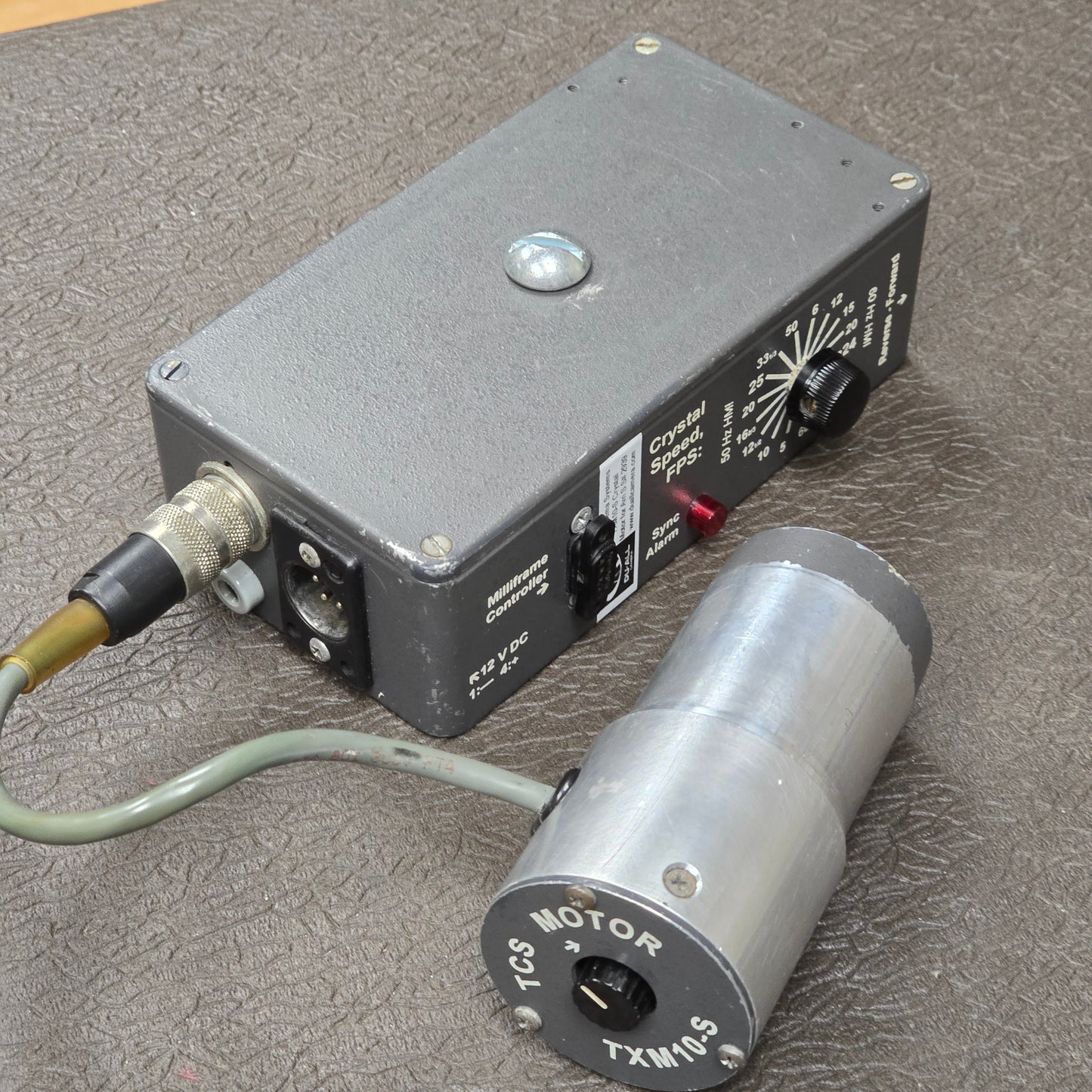 TCS TXM10-S Crystal Motor for Arri S, Arri M (used) S# 2939