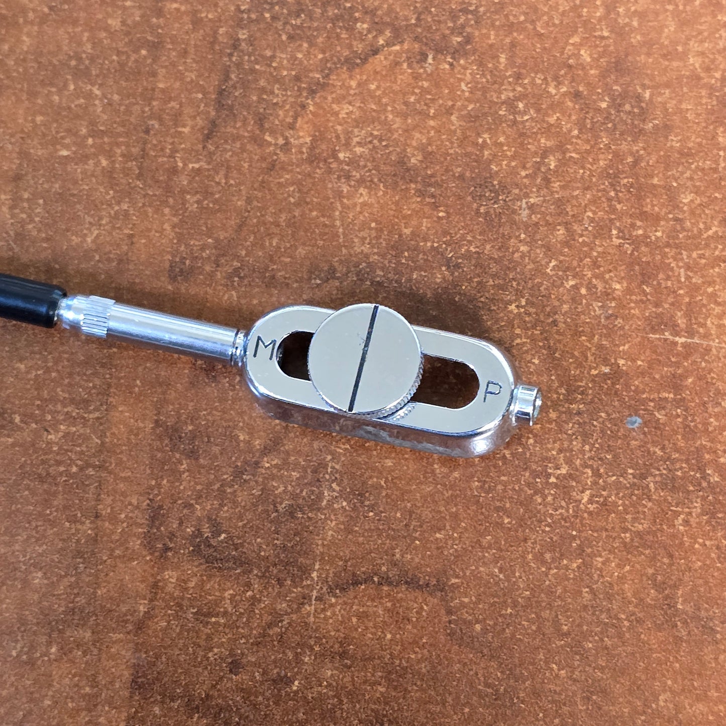 Bolex Cloth Cable release 21" with Side Adapter socket