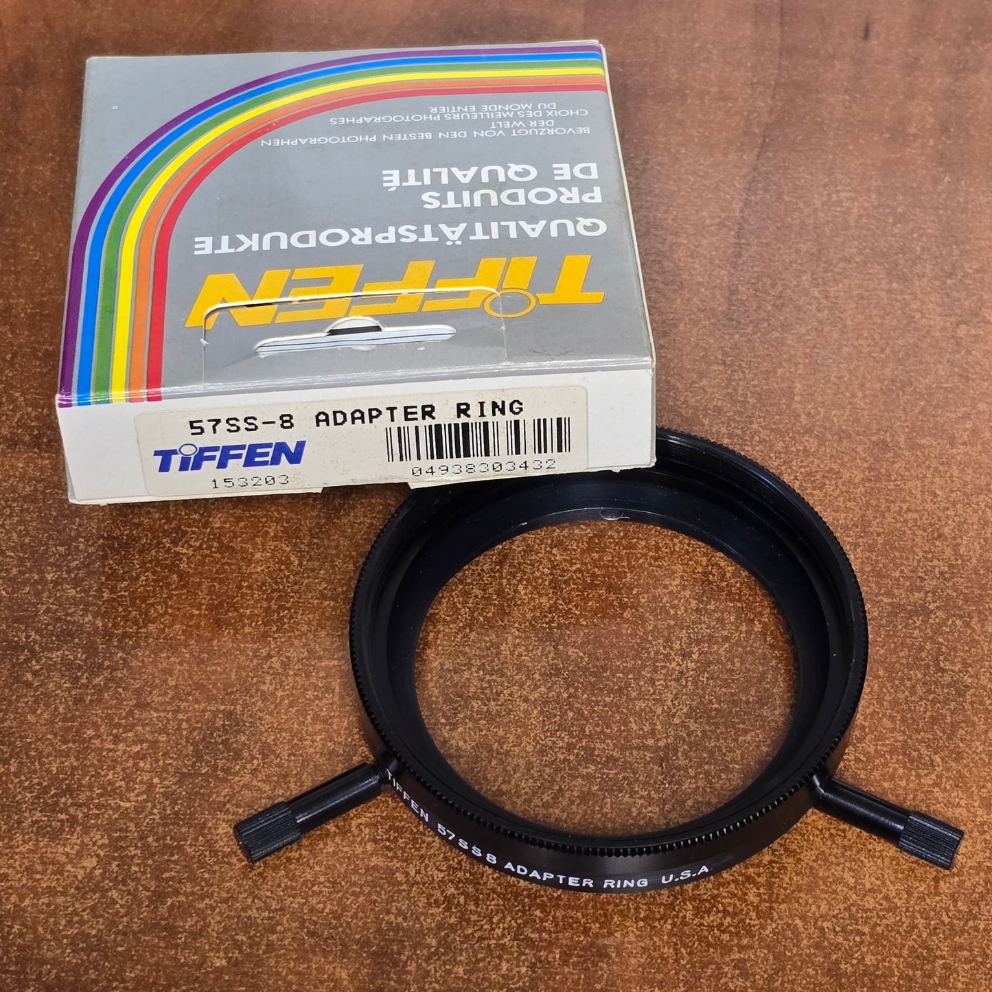 Tiffen 57SS-8 Adapter Ring ( 57mm Slip Style Series 8 )