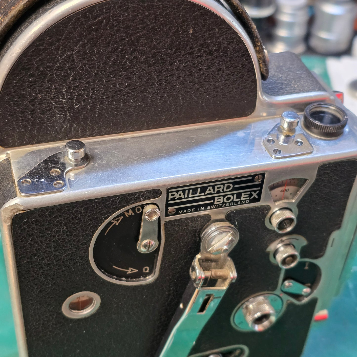 Bolex Non Reflex Viewfinder Front & Rear Mounting plates
