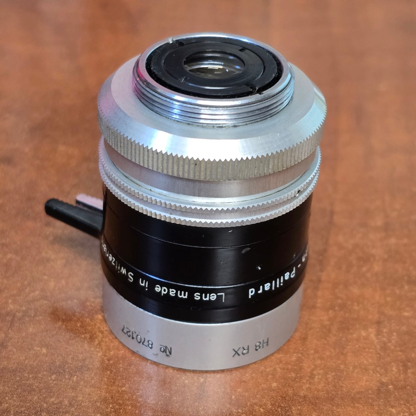 Macro Switar 12.5mm f1.3 H8 RX C-Mount Preset Lens S# 870127