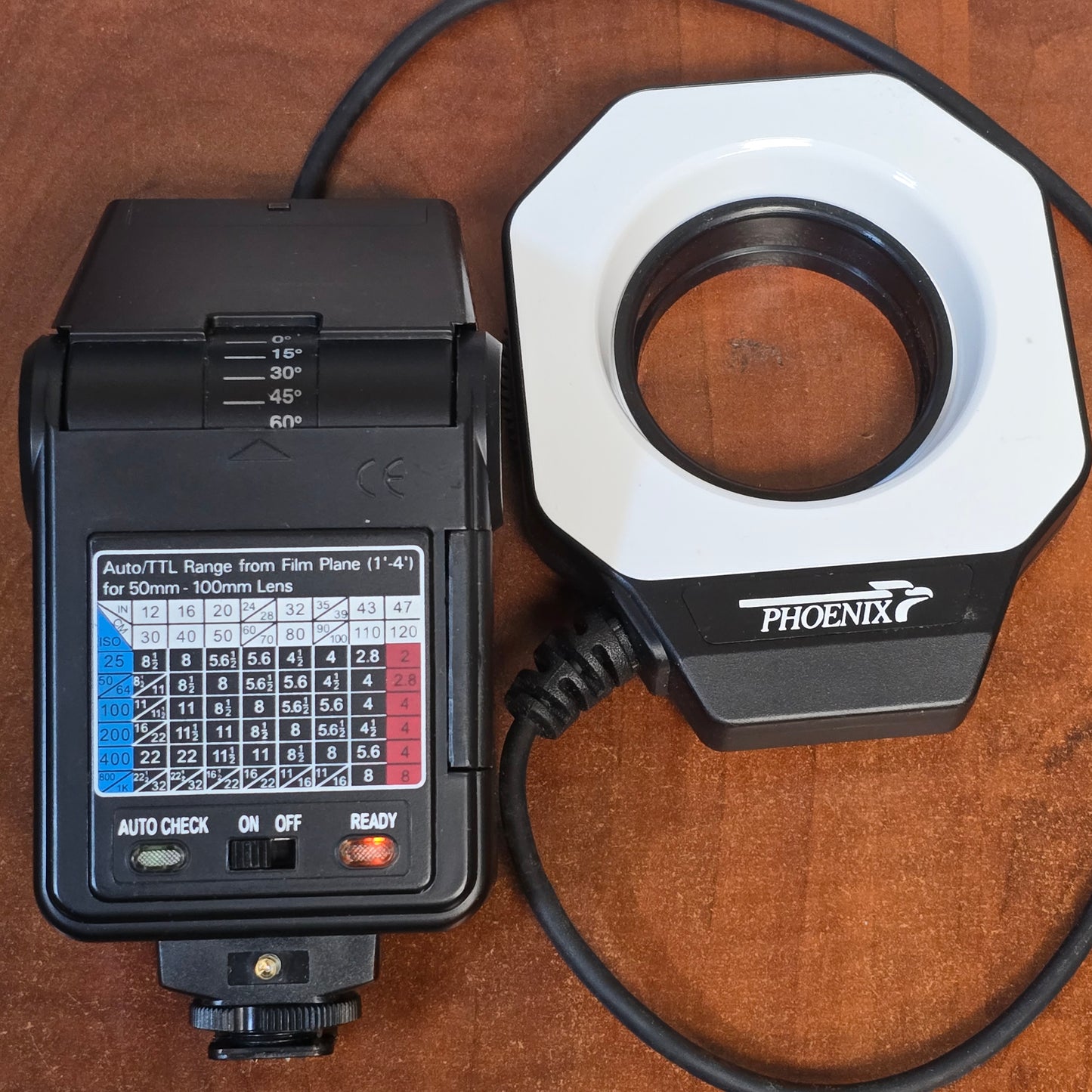 Phoenix RL-59N Auto Ringlight Camera Flash S# 10136742