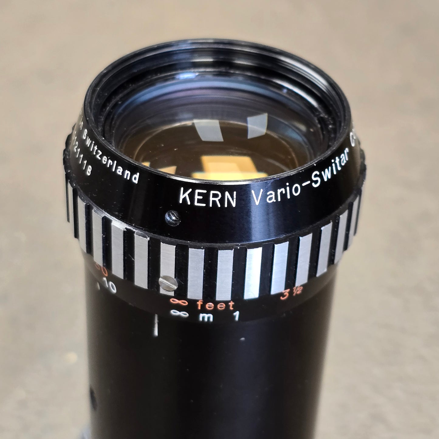 Kern Vario Switar Compact 17-85mm f3.5 H16RX Zoom lens In Bolex Bayonet Mount S# 1121118