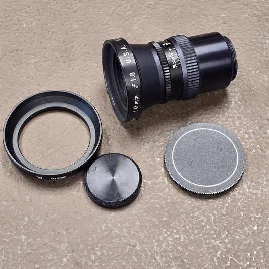 Century 10mm f1.8 C-Mount WIde Angle Lens S# 812604