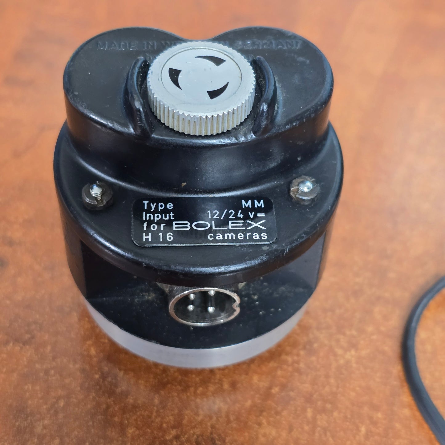 Bolex MM Type Magazine Motor with Cable for 400' Bolex Magazine S# K07562
