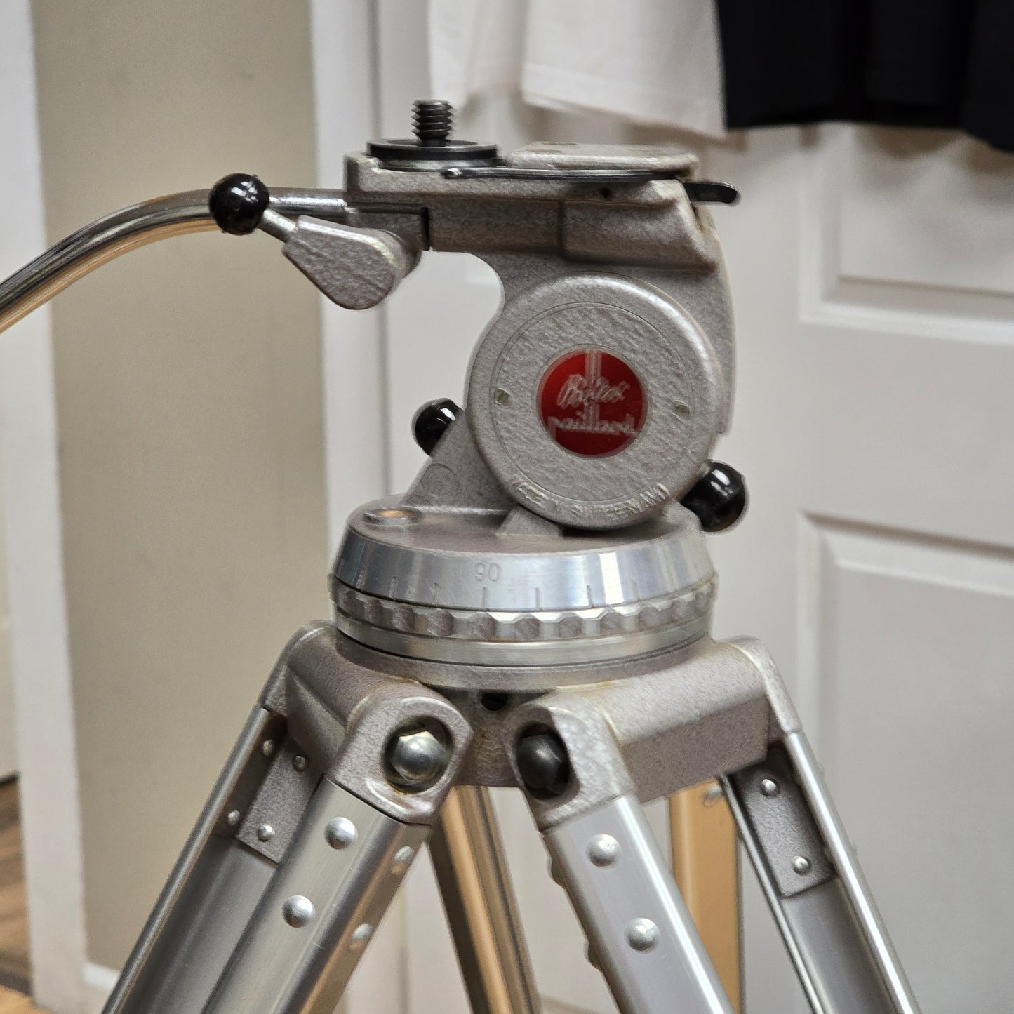 Bolex Paillard Tripod Model H with case