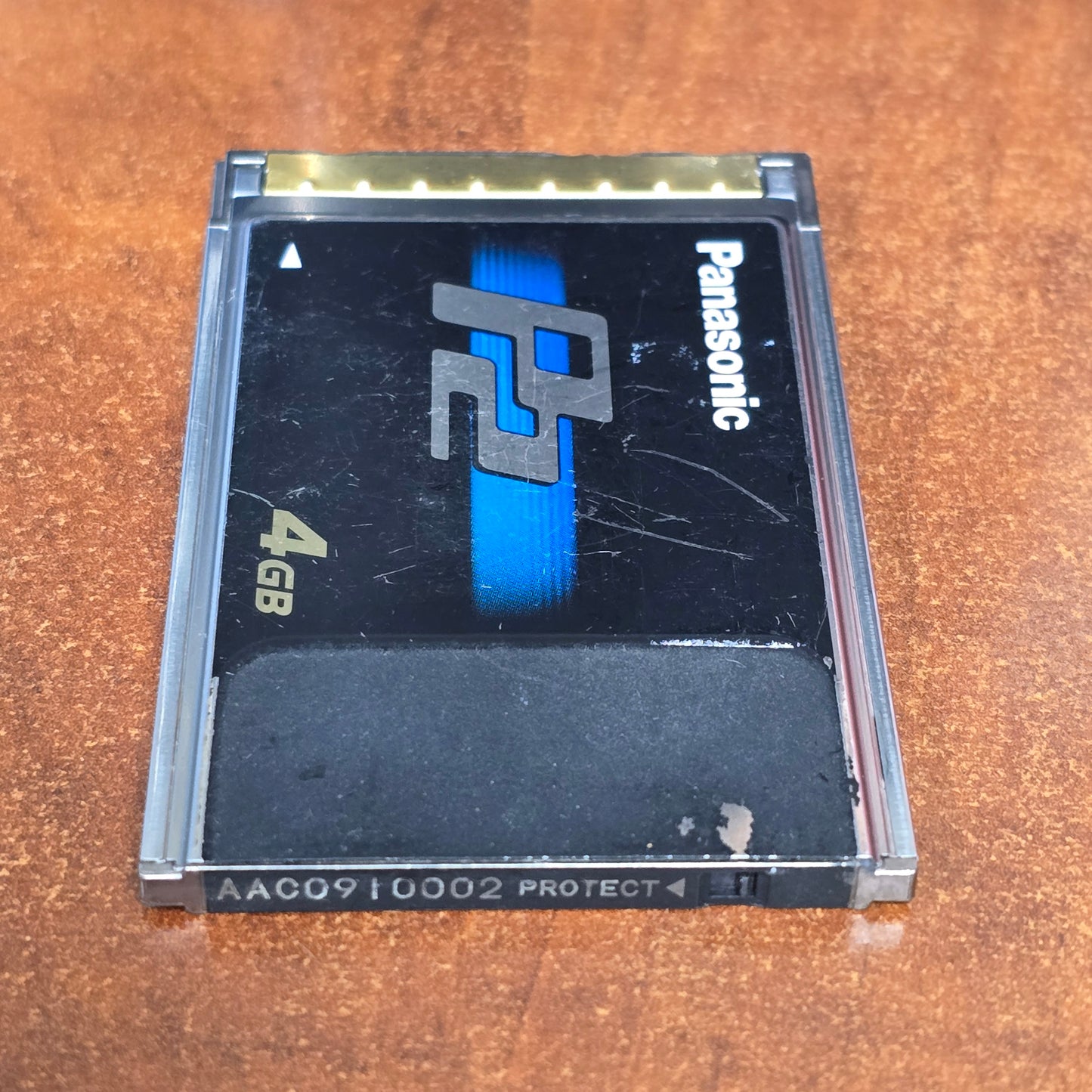 Panasonic 4GB P2 Card ( AJ-P2C004HG ) S# AAC0910002