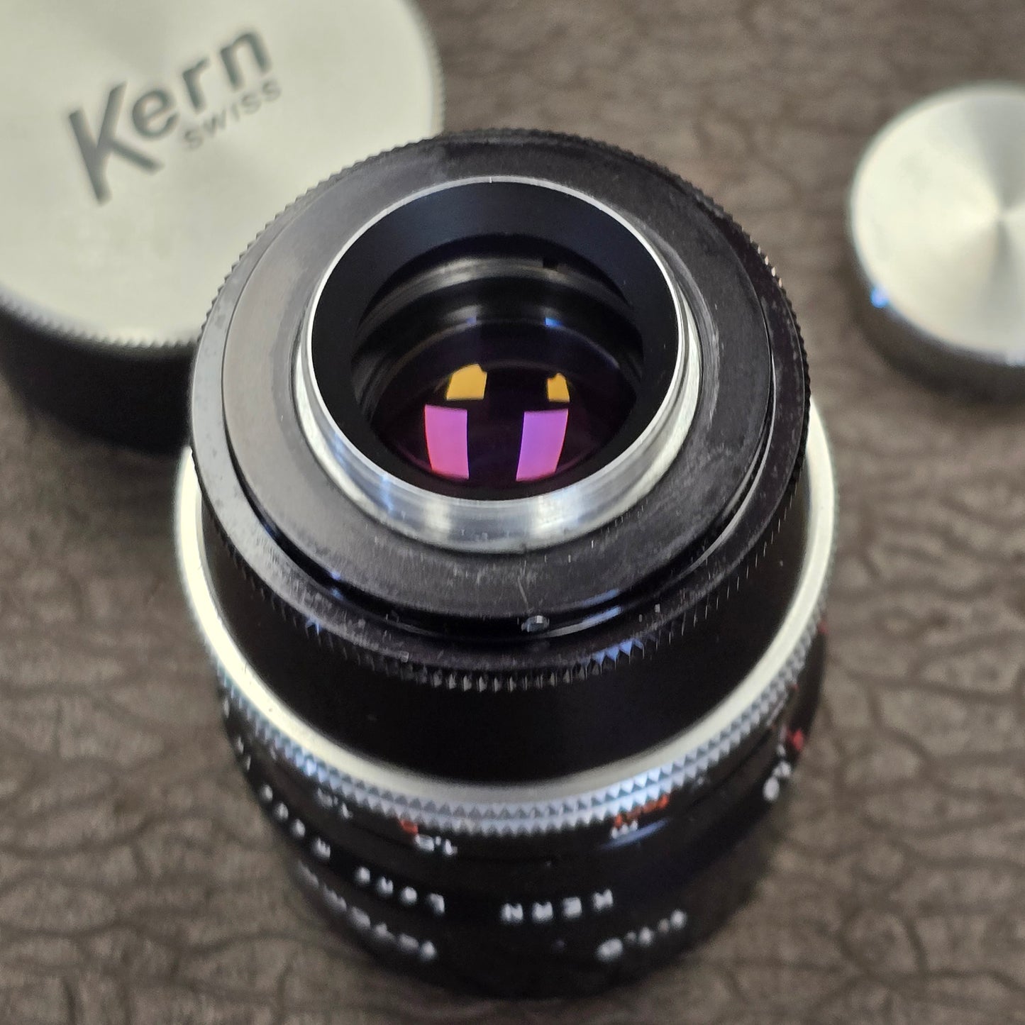 Switar 75mm Macro Preset f1.9 Multicoated C-Mount Telephoto Lens S# 1122331 (New)