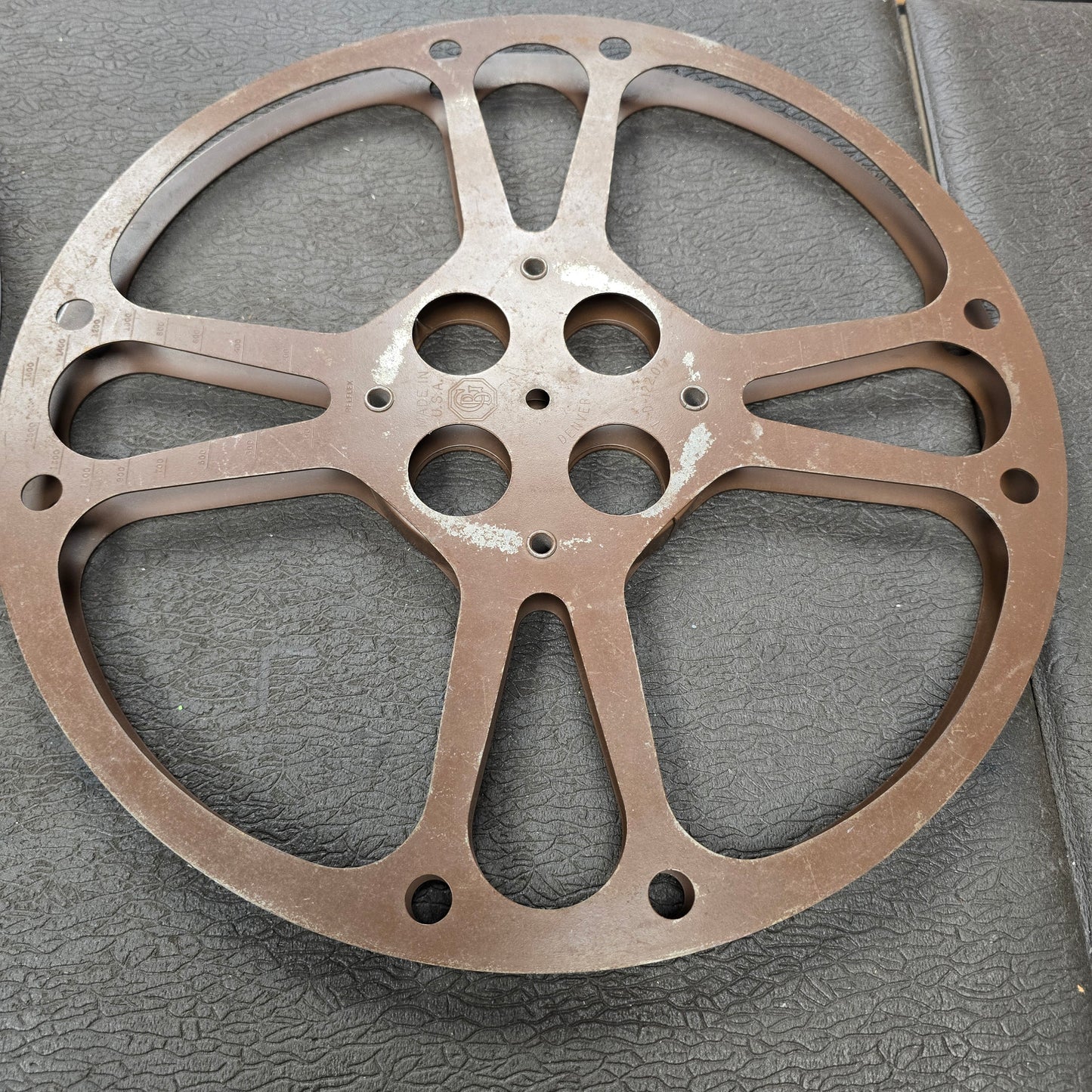 2x- 1600’ 16mm Golberg Metal & Tayloreel Plastic Reels