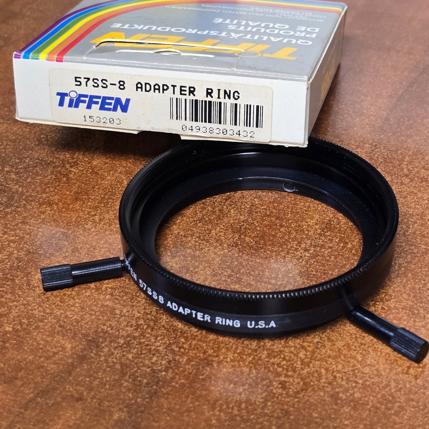 Tiffen 57SS-8 Adapter Ring ( 57mm Slip Style Series 8 )