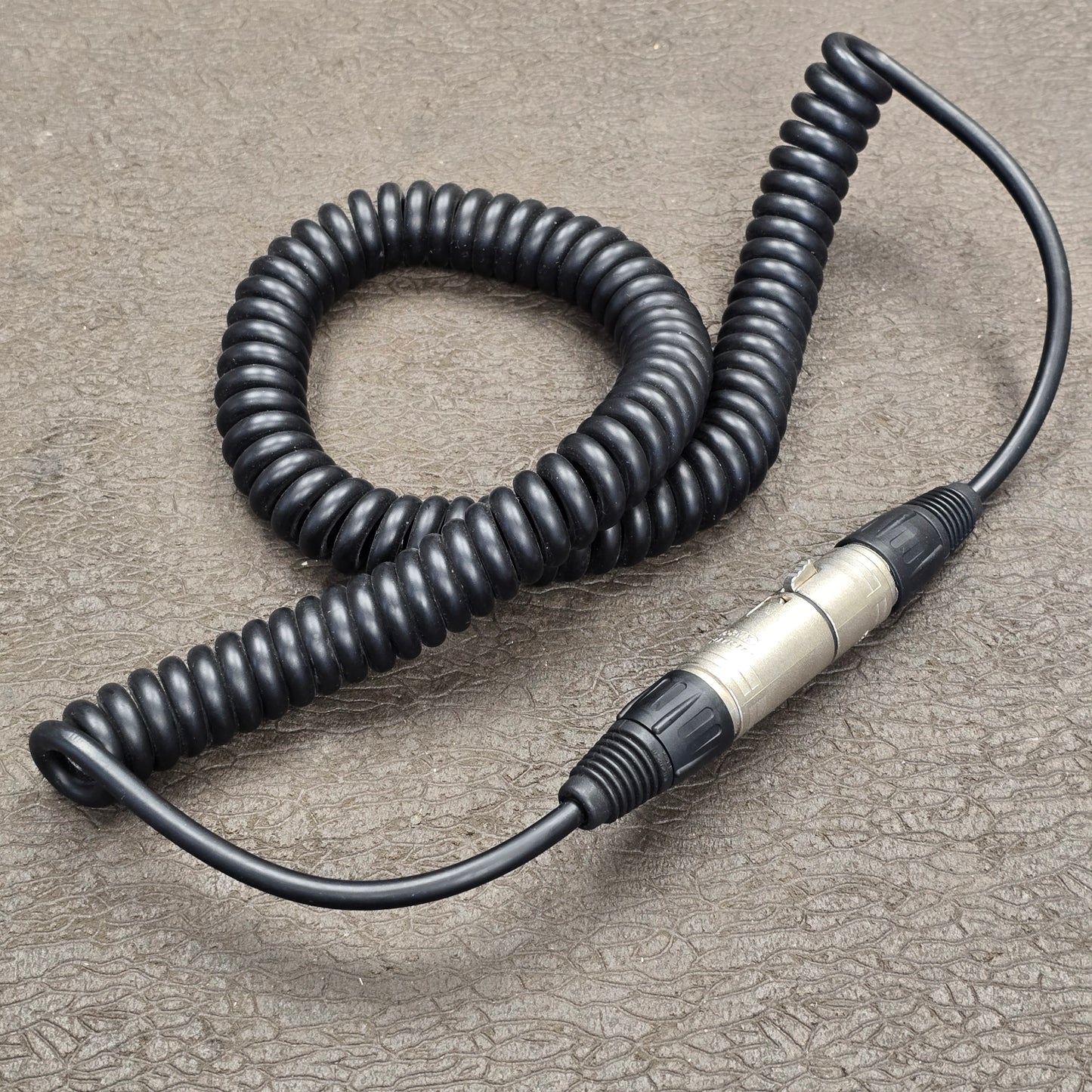 4-Pin XLR - 4-PIN XLR Coiled Power Cable 6' Male to Female