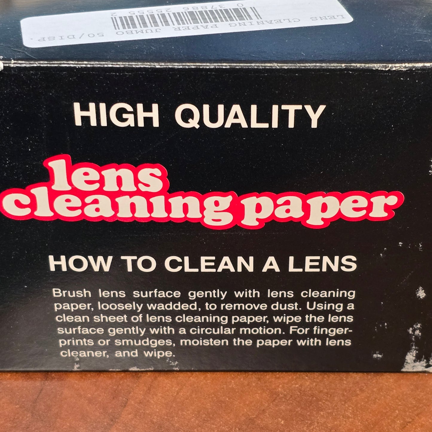 Delta 1 Lens Cleaning Paper