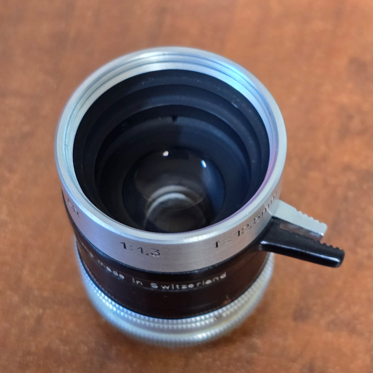 Macro Switar 12.5mm f1.3 H8 RX C-Mount Preset Lens S# 858532