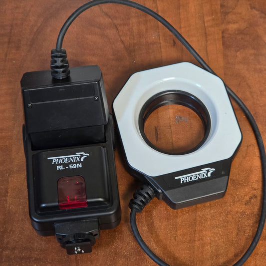 Phoenix RL-59N Auto Ringlight Camera Flash S# 10136742
