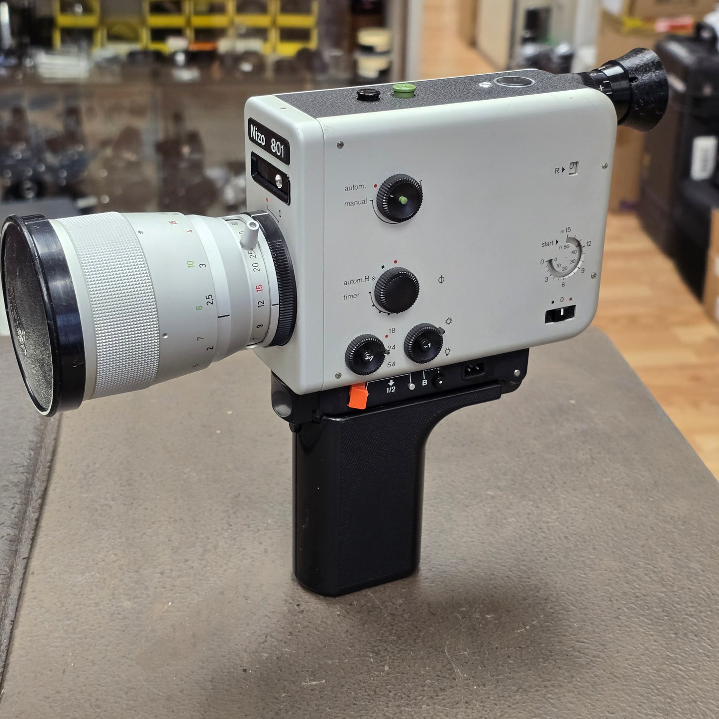 Nizo 801 Super 8mm Camera Package S# 1102763