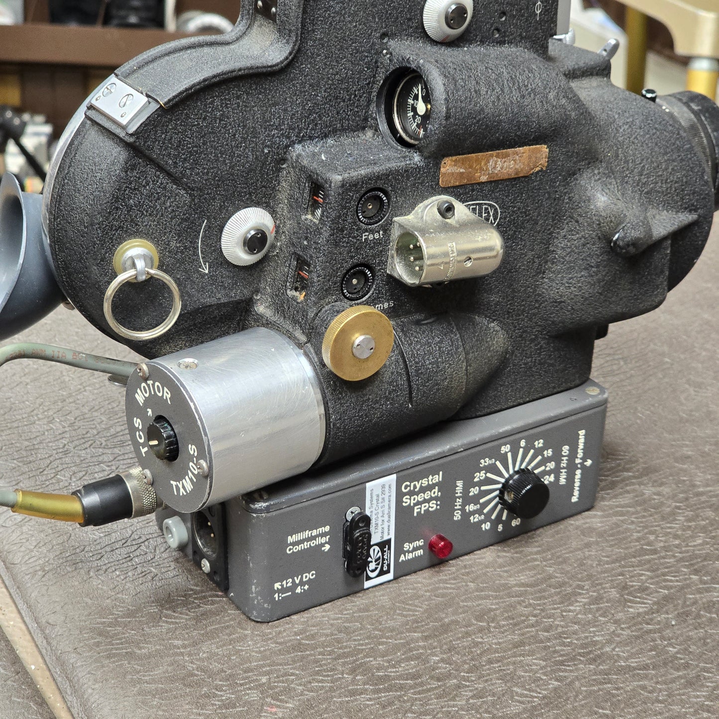 TCS TXM10-S Crystal Motor for Arri S, Arri M (used) S# 2939