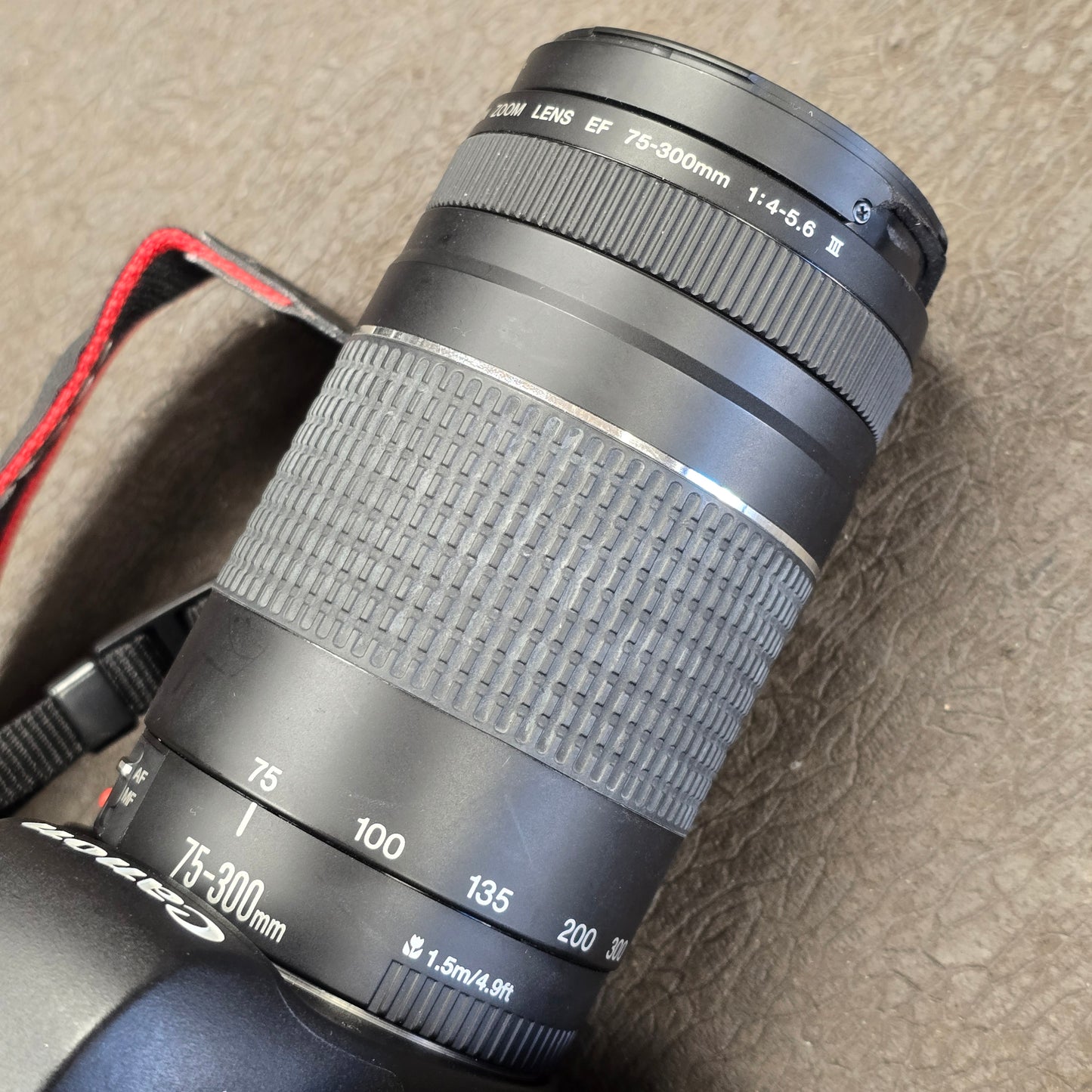 Canon EOS 6D DSLR Camera Body with Canon 75-300mm Zoom Lens