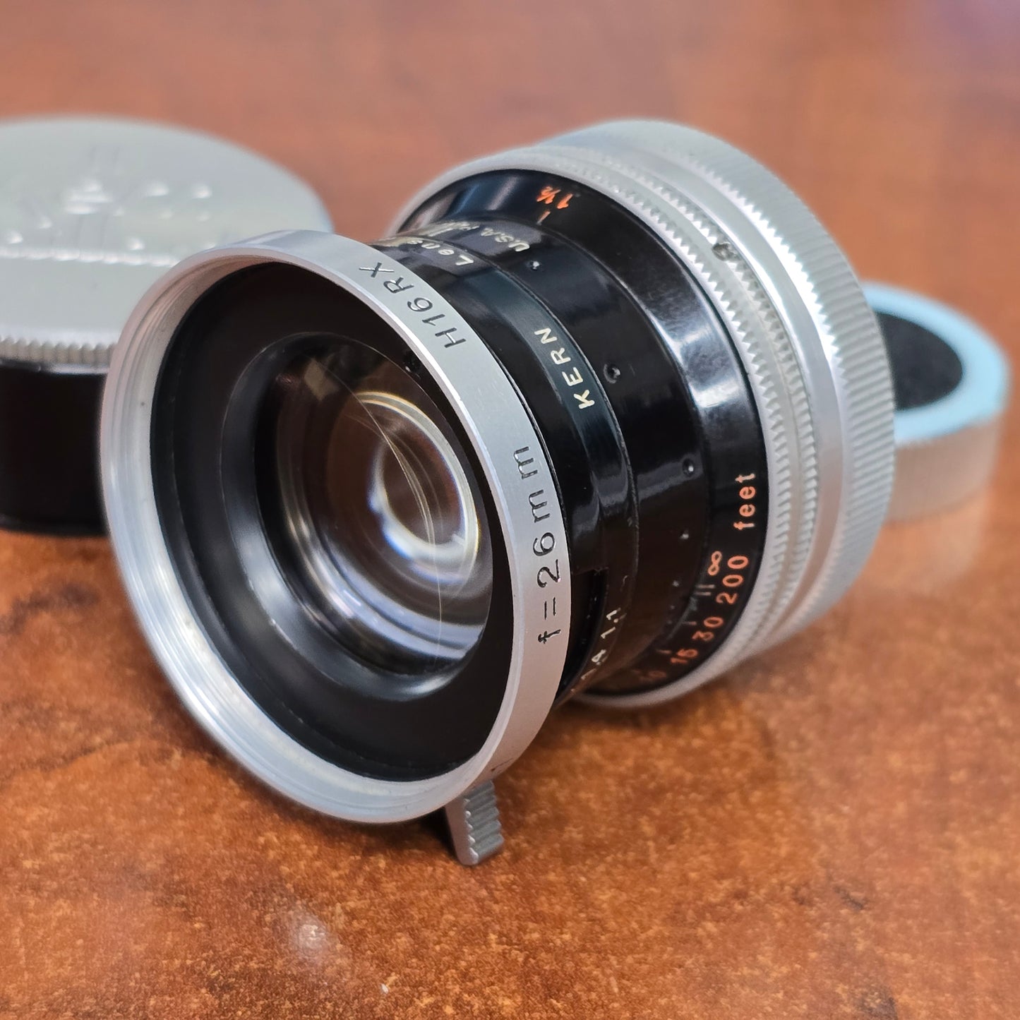 Switar 26mm Macro Preset f/1.1 H16 RX C-Mount Lens S# 1095401