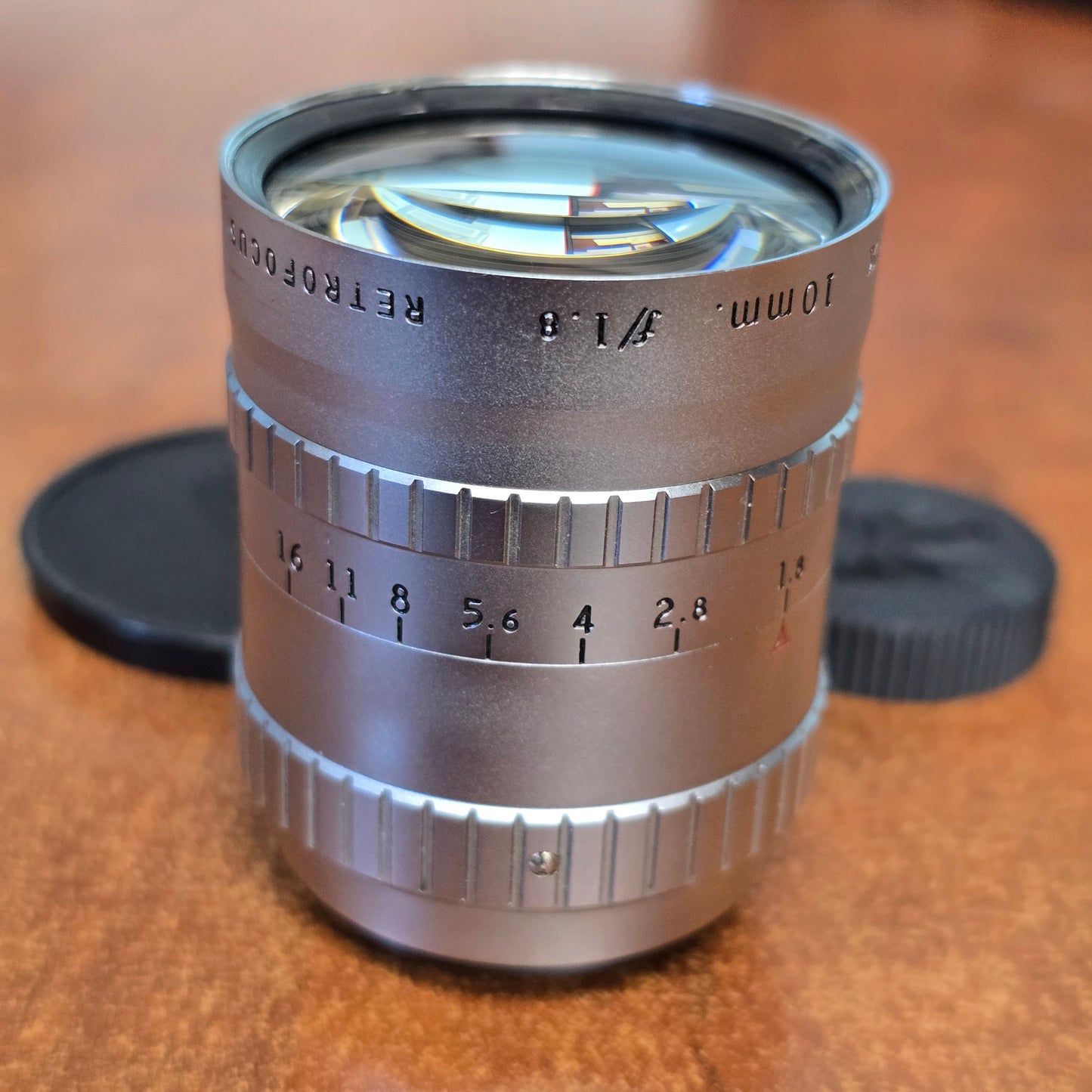 Bell & Howell-Angenieux 10mm F1.8 Retrofocus Lens C-Mount S# 960482