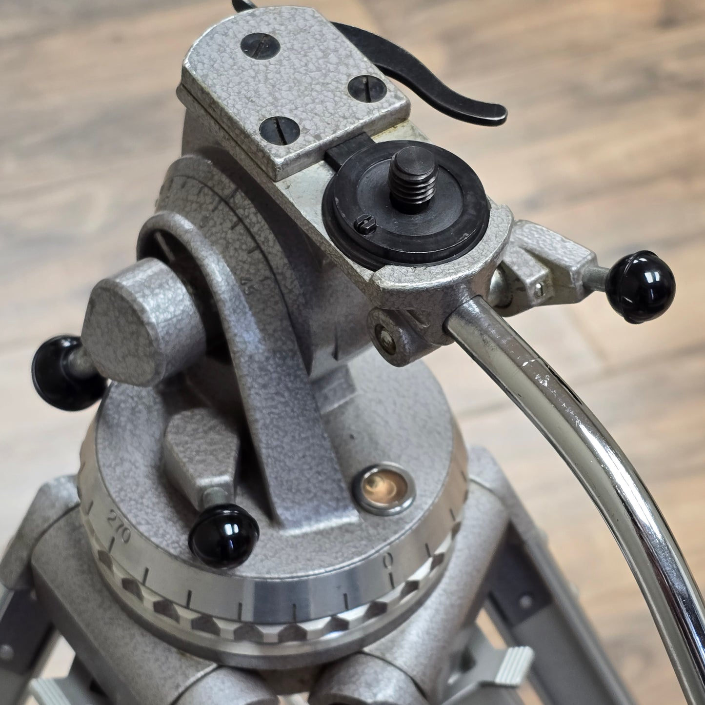 Bolex Paillard Tripod Model H with case