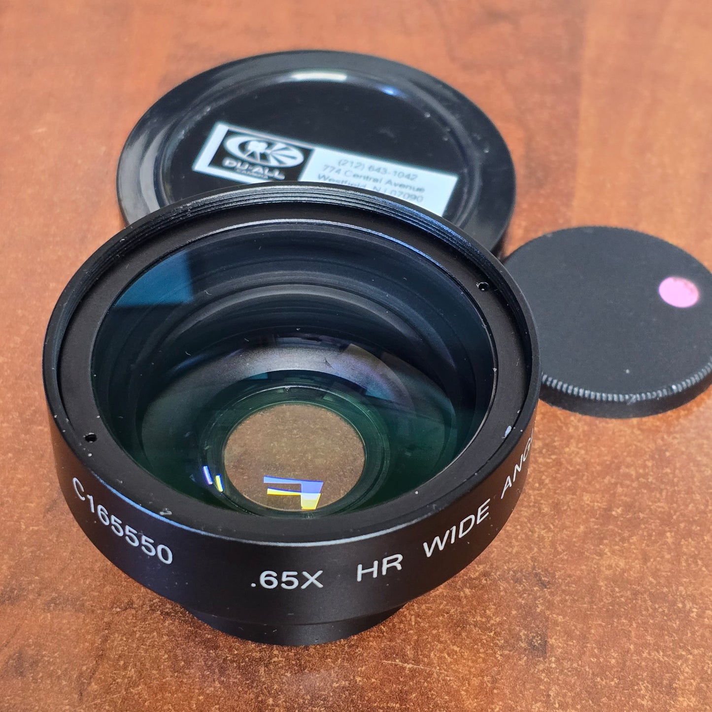 Century Optics .65x HR Wide Angle Converter 37mm for Switar lenses S# C165550