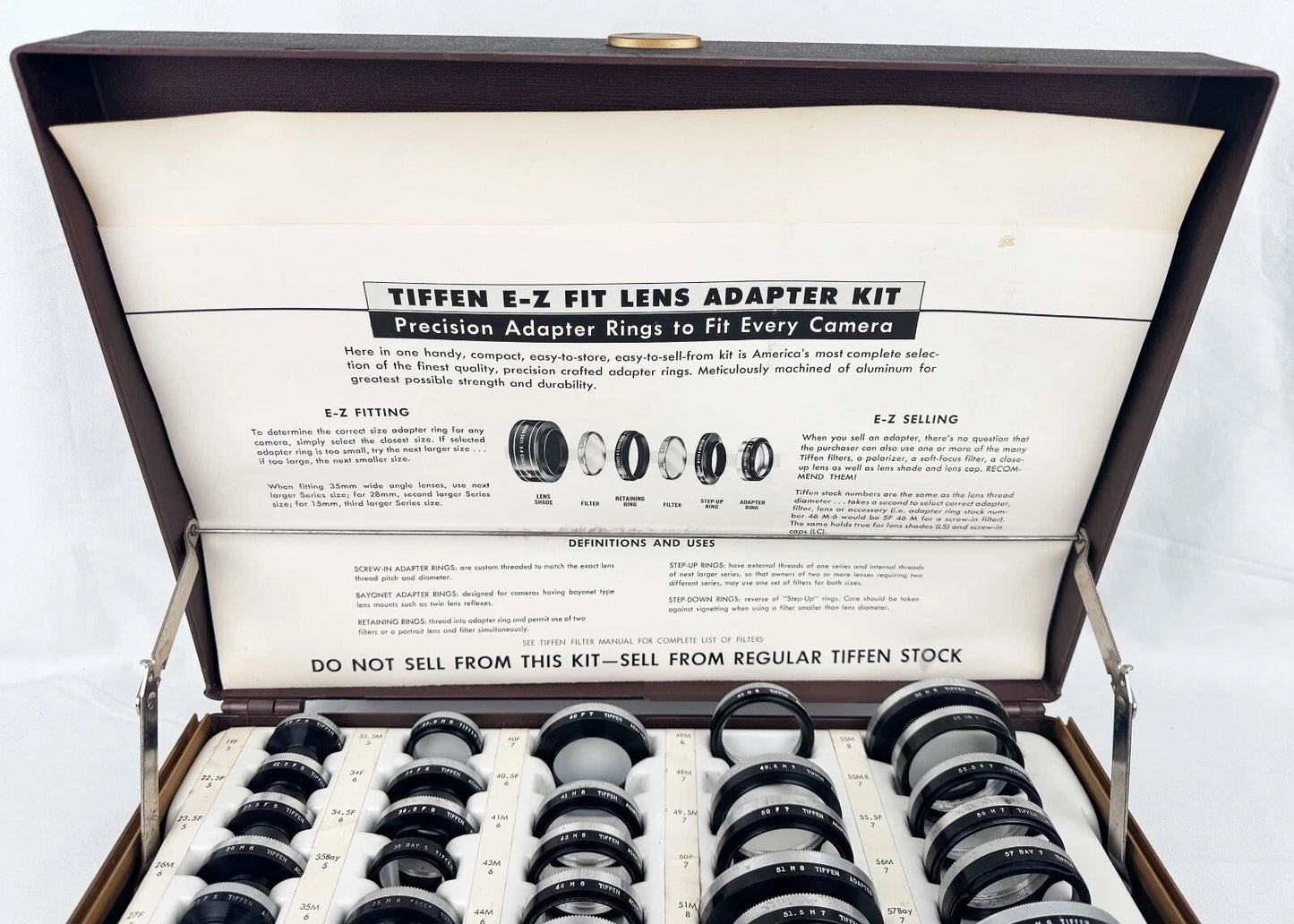 Tiffen E-Z Fit Adapter Ring Kit Mark 1