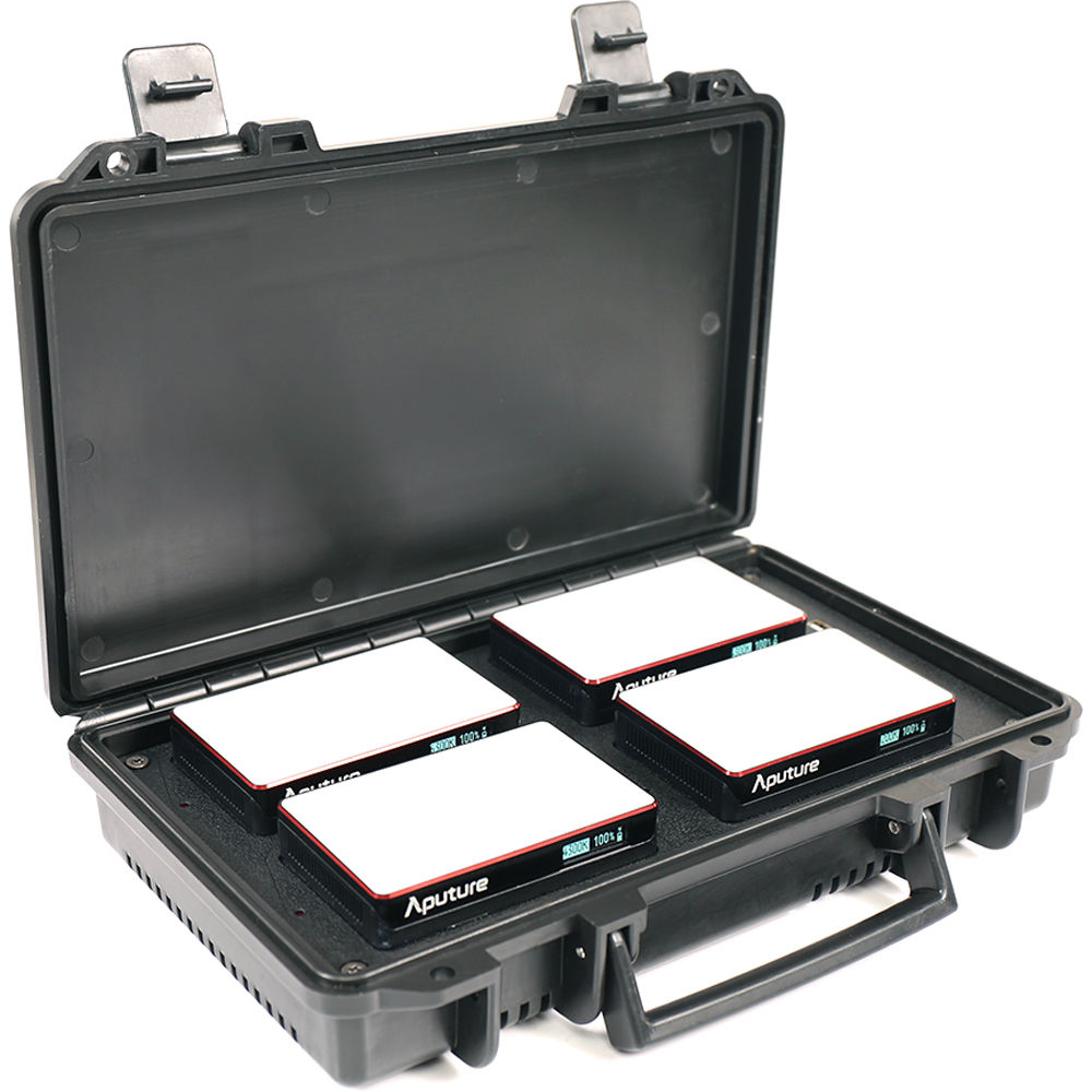 【年末セール】Aputure AL-MC 4-Light Travel Kit Aputure MC 4-Light Travel Kit with Charging Case – Du-All Camera