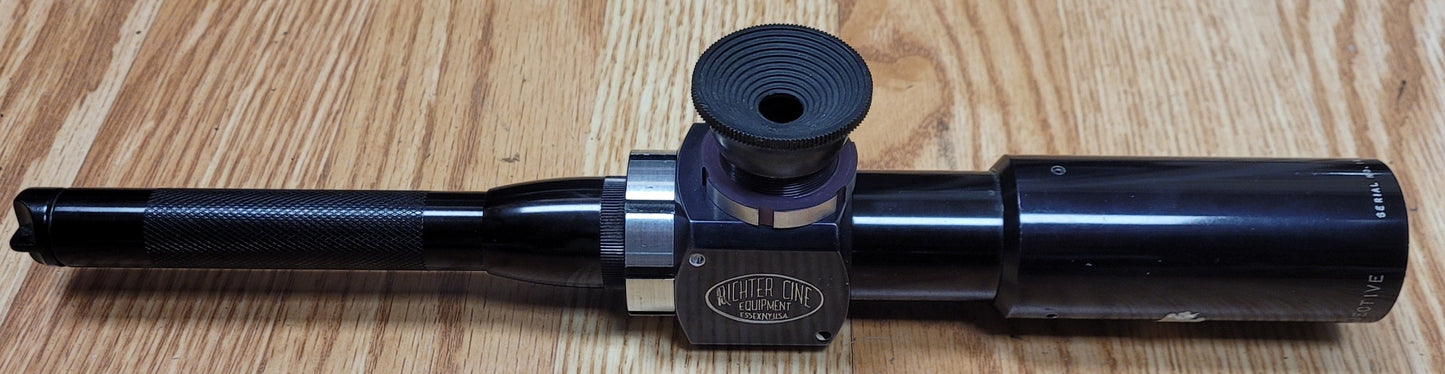 Richter Cine Equipment Model R-2 Reflex Auto Portable Collimator with 130mm Objective