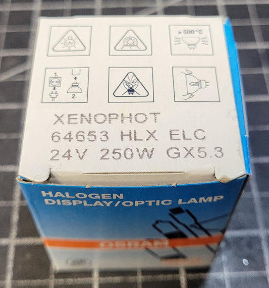 HLX ELC 24V 250 watt Projection Lamp