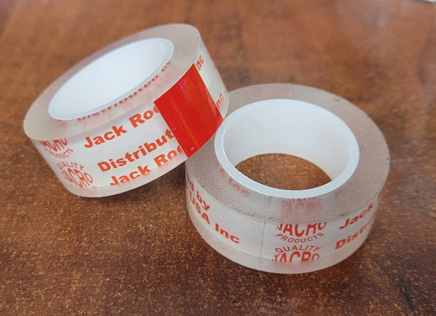 JACRO Jack Roe USA Roll 5/8" 16mm Clear Dry Adhesive Splicing Tape 10 Pack