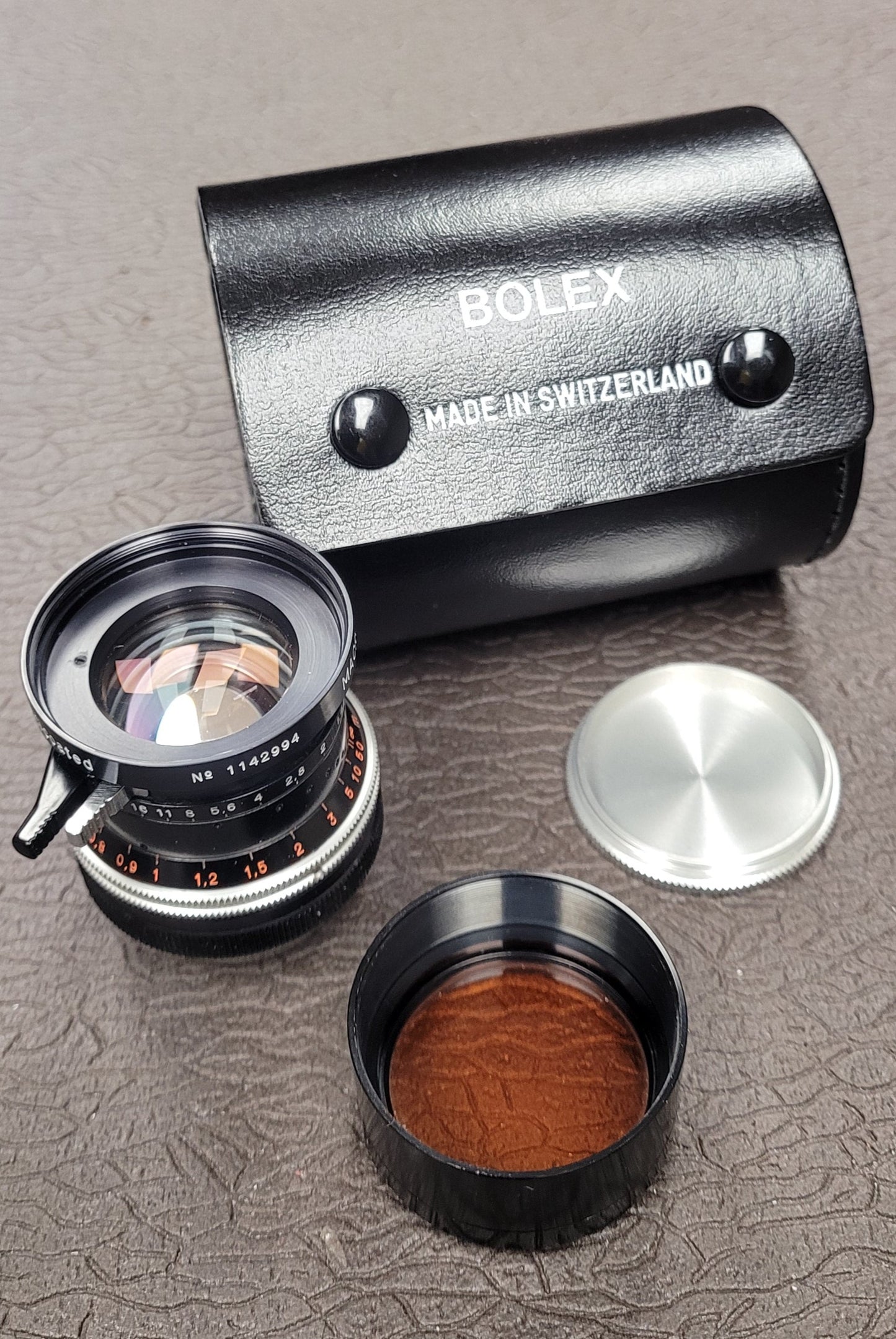 Switar 26mm T1.1 Multicoated Macro Preset C Mount lens ( Black Version)