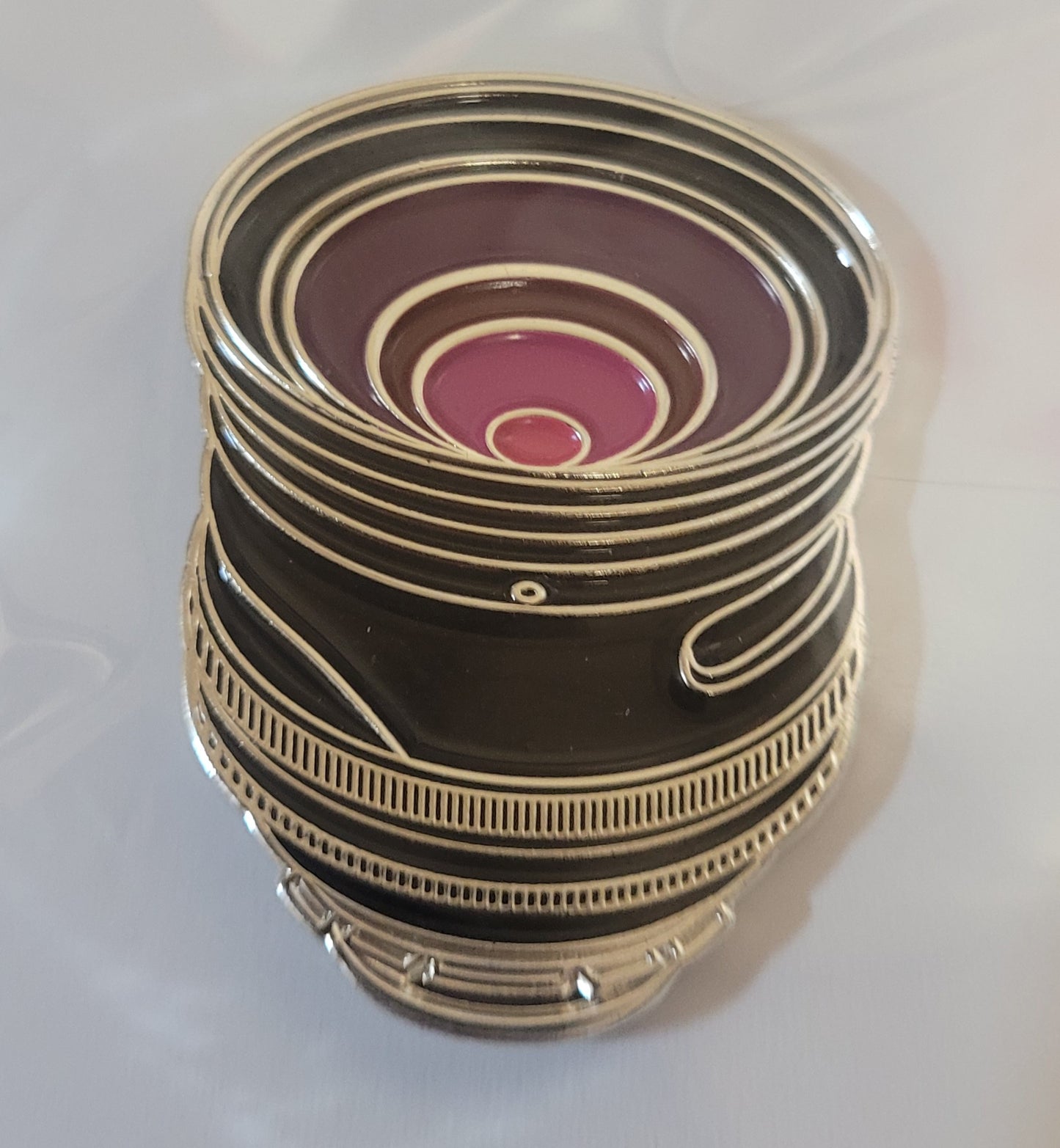 Cinema Style Lens Enamel Lapel Pin -Limited Edition