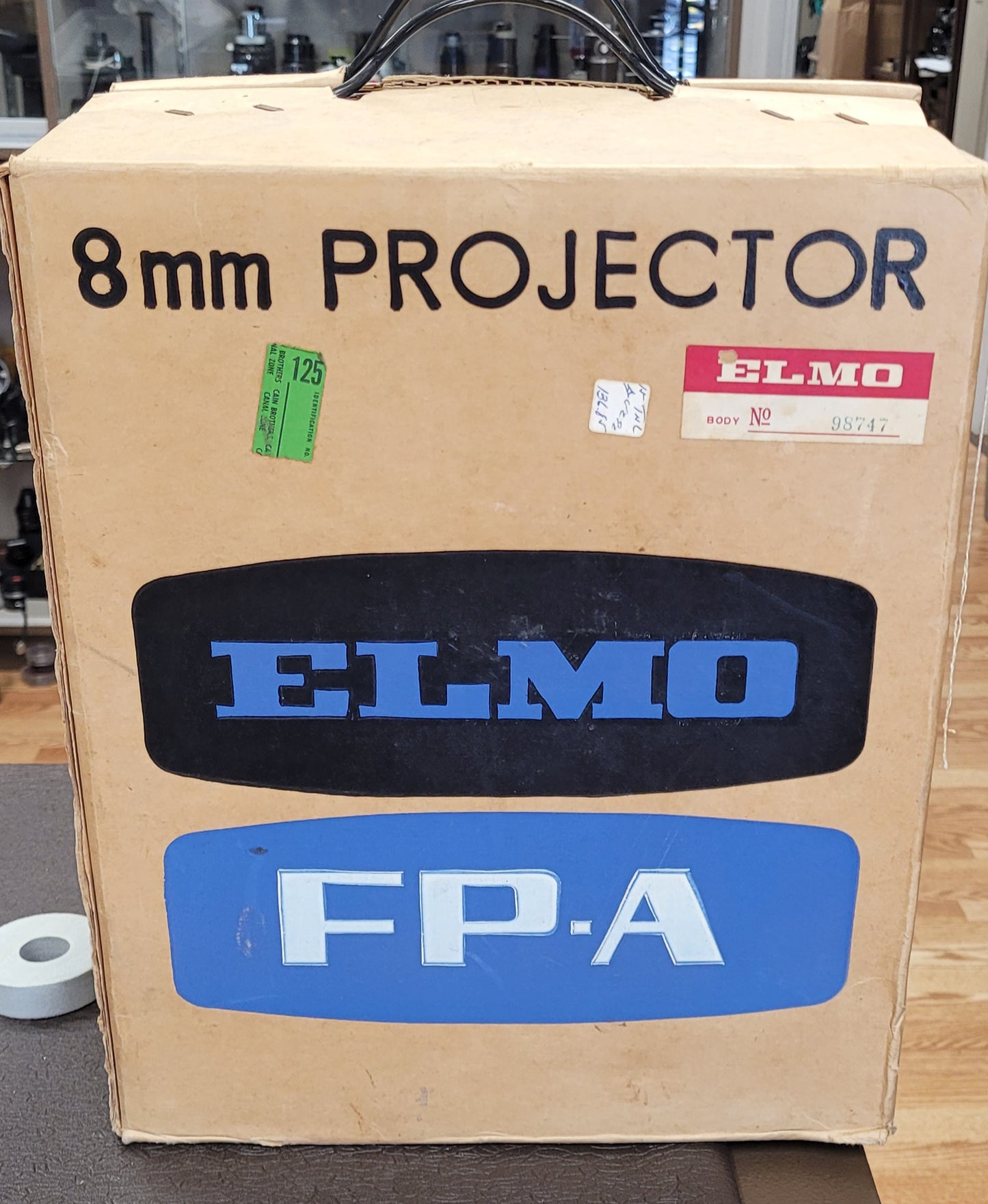 Elmo FP-A DUal 8mm Film Projector with Case