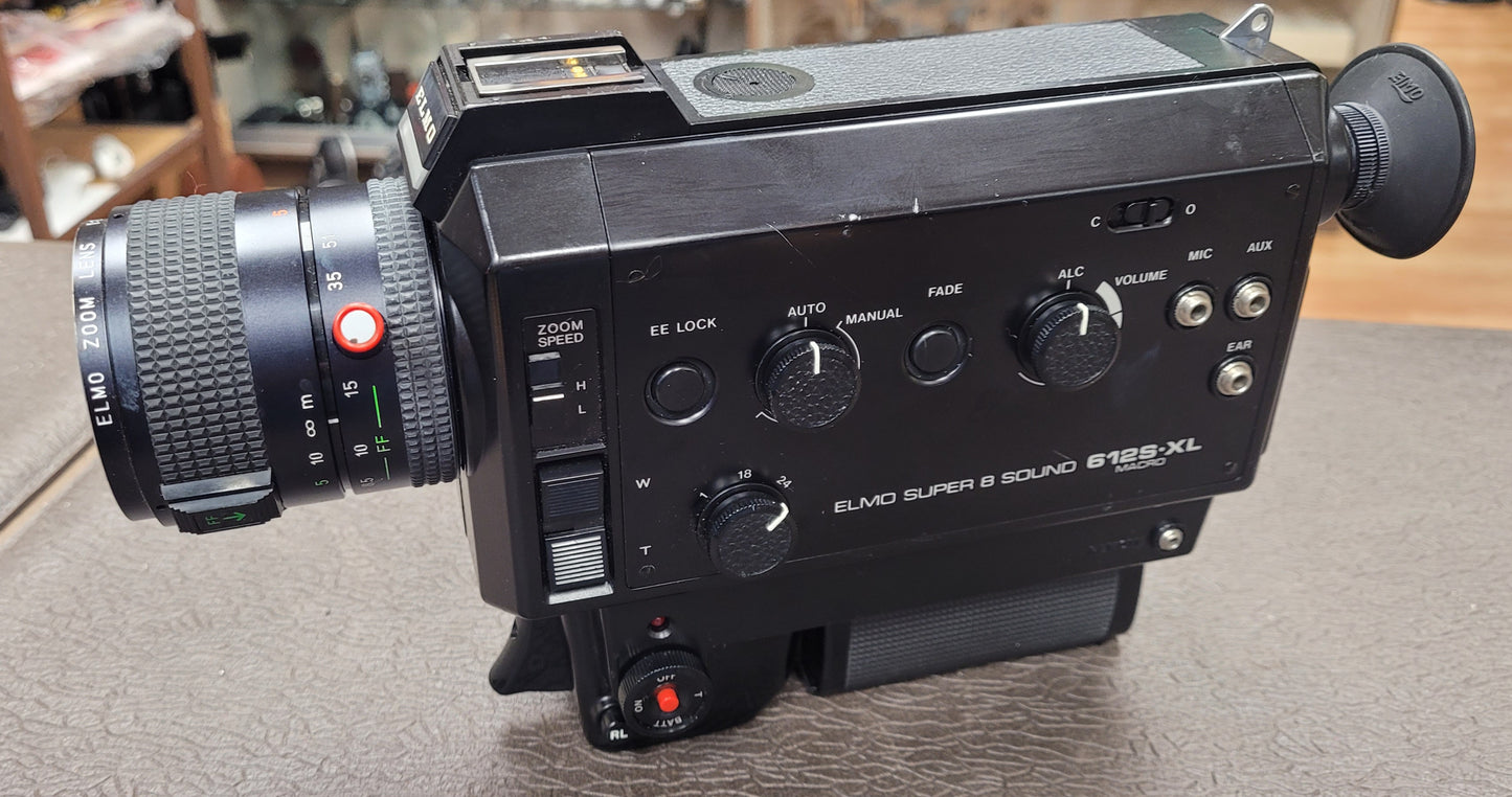 Elmo 612S-XL Macro Super 8mm Camera