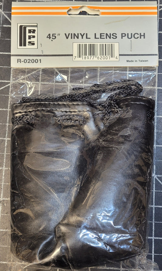 RPS Vinyl Padded Lens Pouch Protective Case 45" R-02001 Black