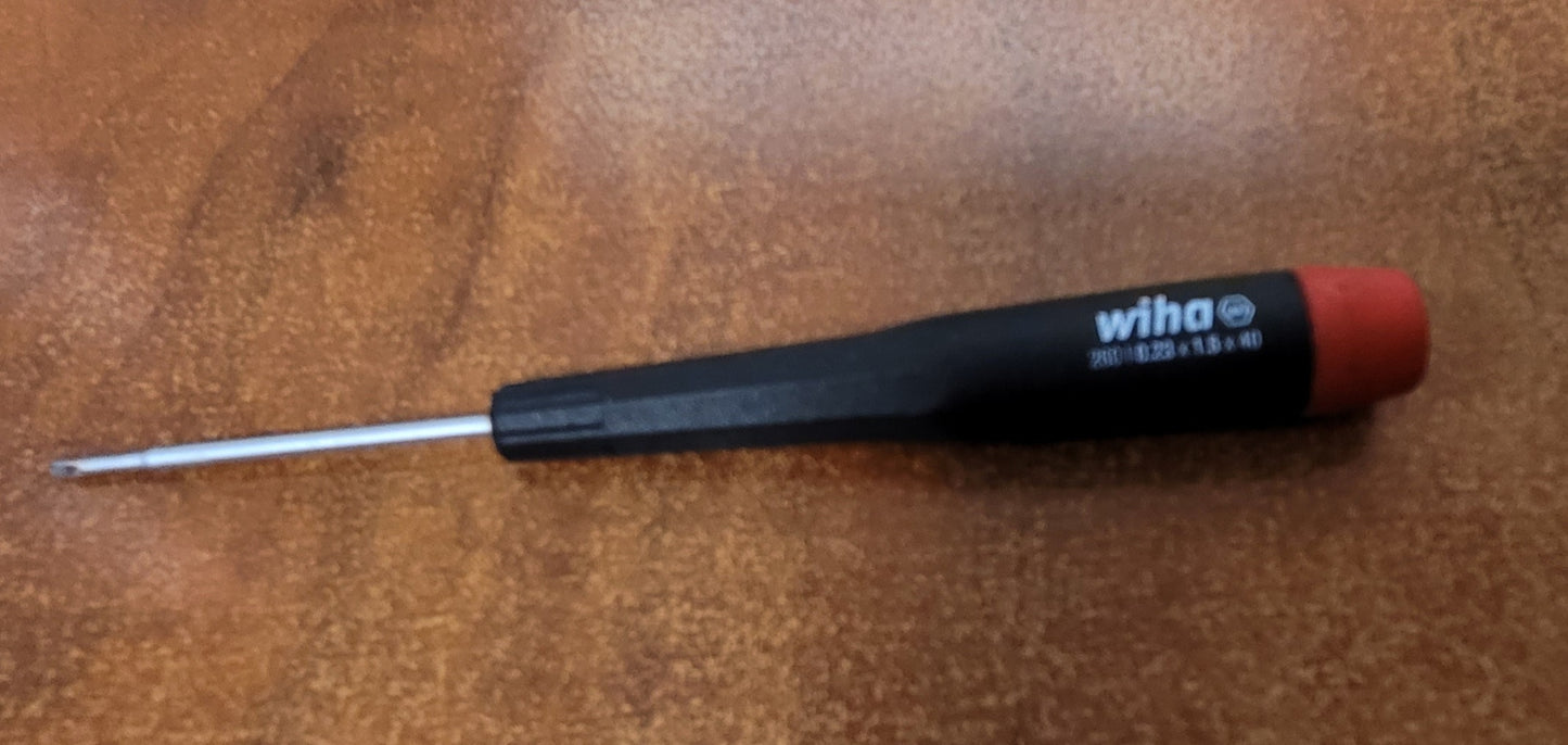 Wiha 1.5mm Flathead screwdriver