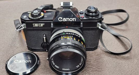 Canon EF 35mm Camera body S# 342529 with Canon 50mm Lens S# 1143855